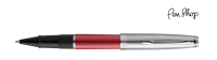 Waterman Embléme  Red / Chrome Plated Rollerballs