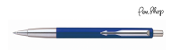 Parker Vector Standard Blue / Chrome Plated Balpennen