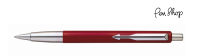 Parker Vector Standard Red / Chrome Plated Balpennen