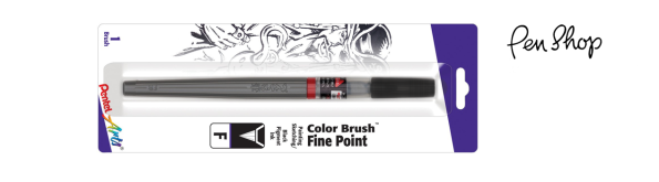 Pentel Color Brush Pen Fineliners
