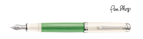 Pelikan Souverän 605 Green-White Vulpennen